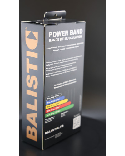Bande de musculation Power Band - Balistic - MadeInFrance